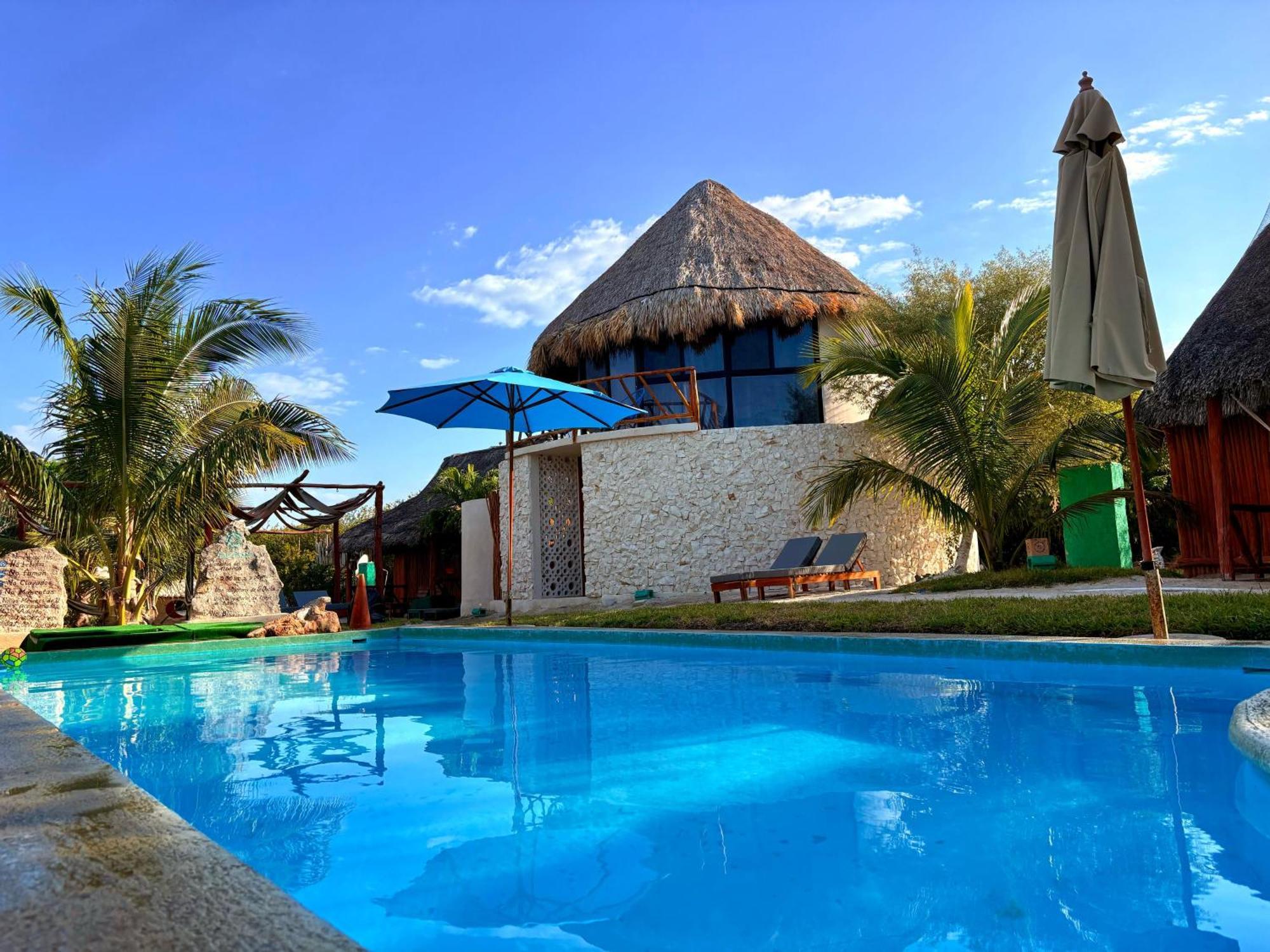Cabanas Jaalkab Chelem Exteriör bild